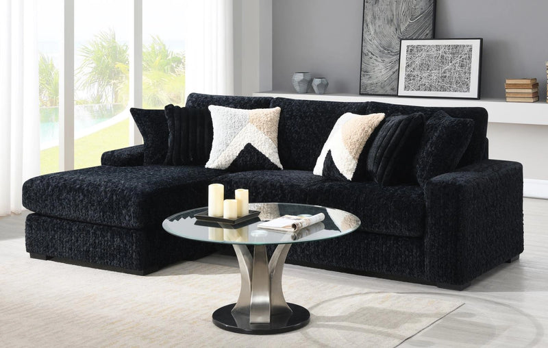 Black Corduroy Console