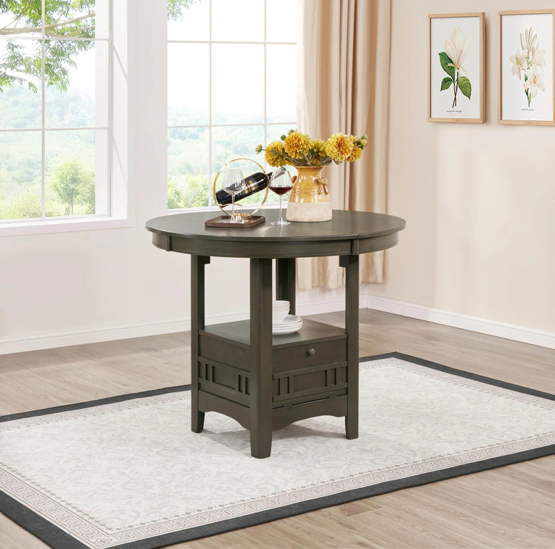 Gray Counter Height Chairs (2/Box) Priced As Each