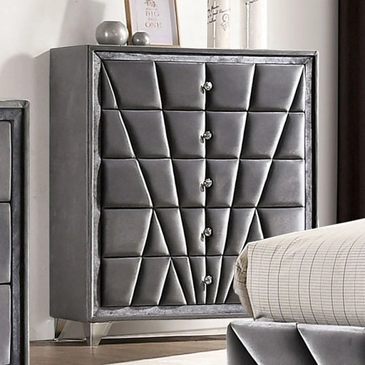 FOA East CARISSA chest with spacious drawers and modern wood finish