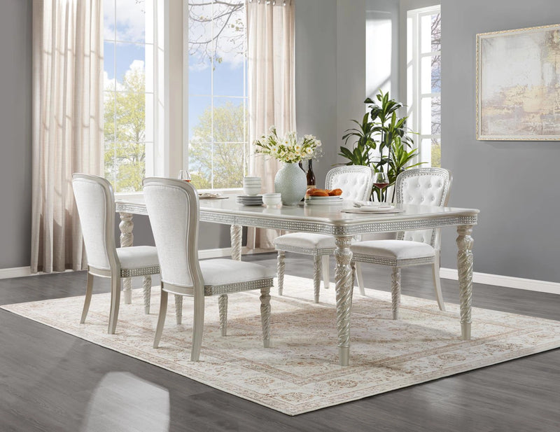 Dining Table & 4 Side Chairs