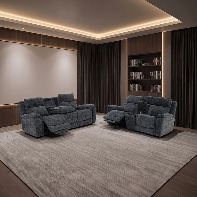 Memphis Power Sofa + Loveseat, 3D Immersive Sound