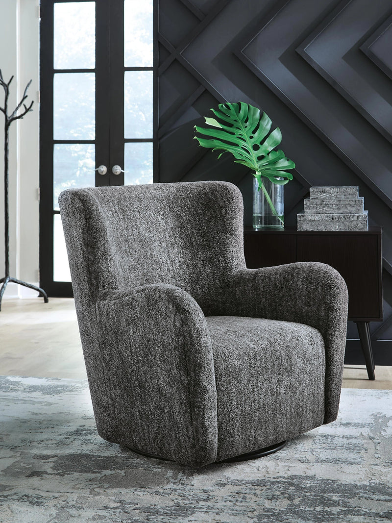 Rowenburg Swivel Glider Accent Chair