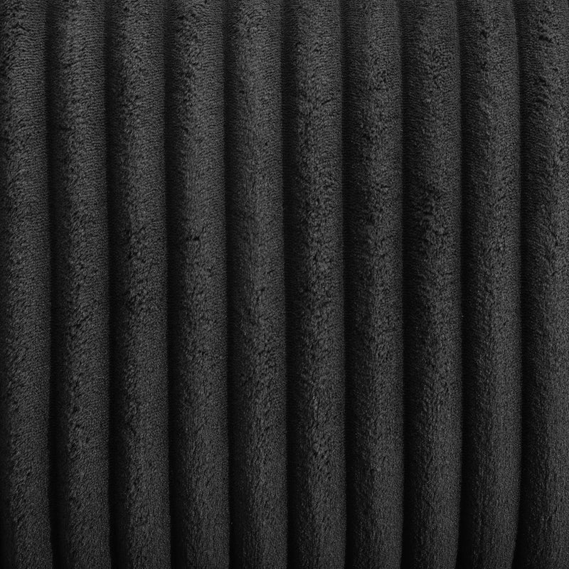 Black Corduroy Motion Chair