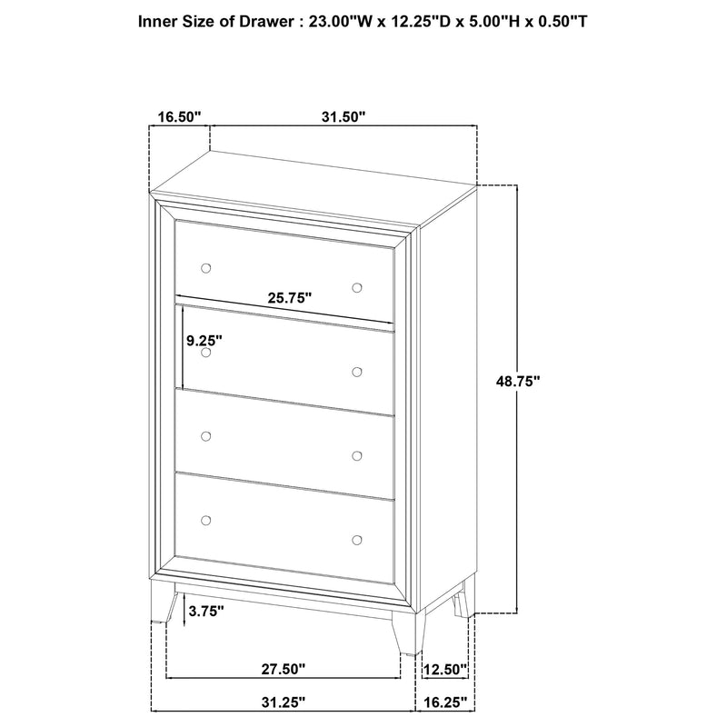 Welsley Chest of Drawers