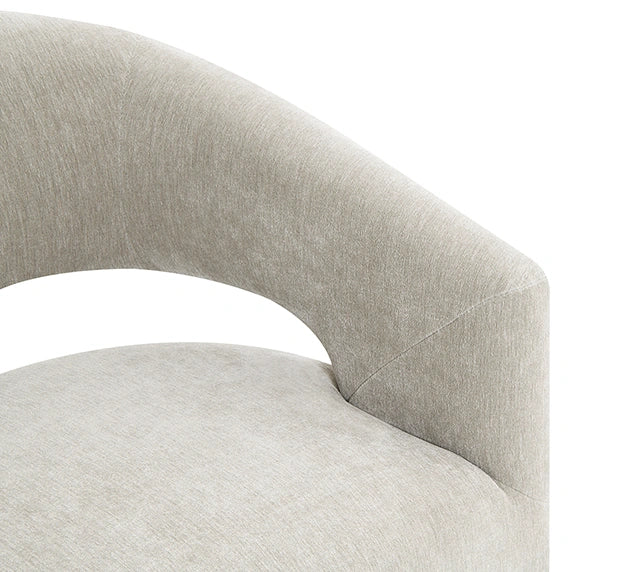 Tresa Arm Chair with Casters