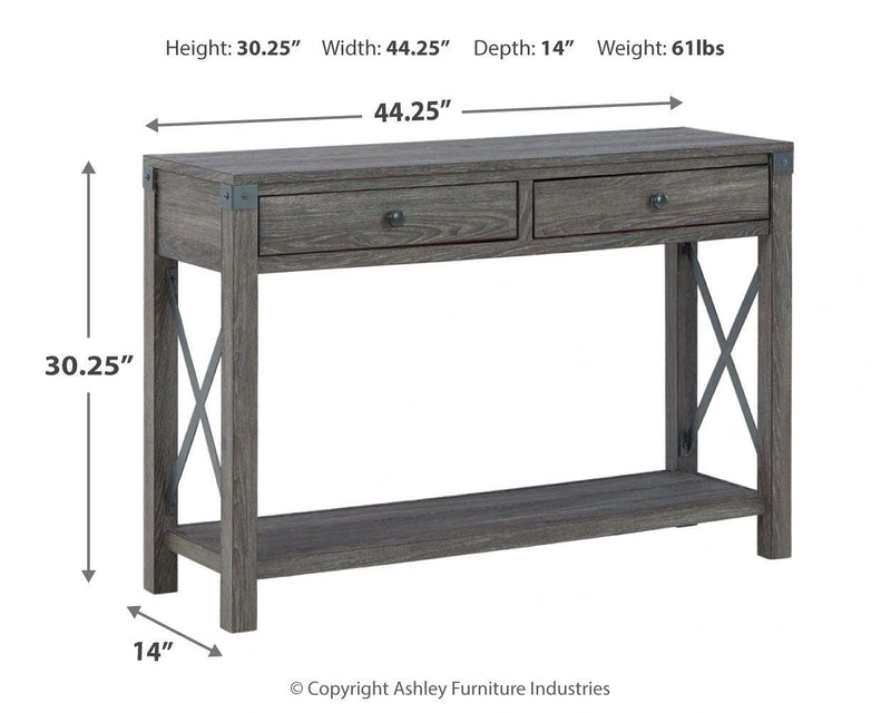 Freedan Sofa/Console Table