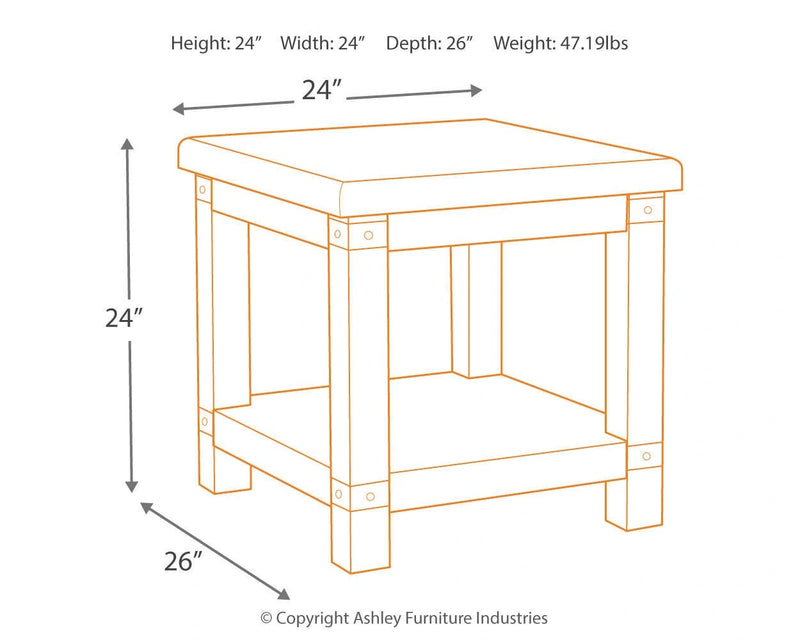 Carynhurst End Table