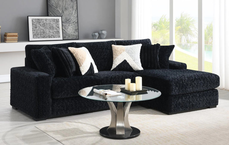 Black Corduroy Console