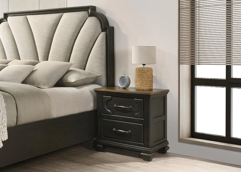 Charcoal Black Night Stand
