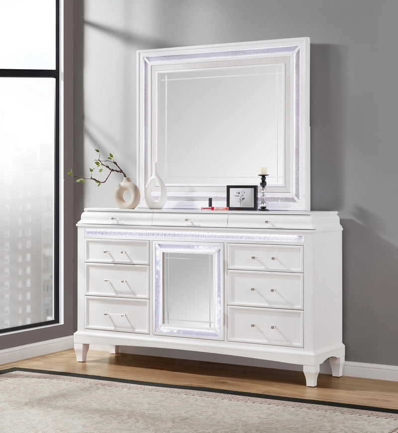White Led Mirror