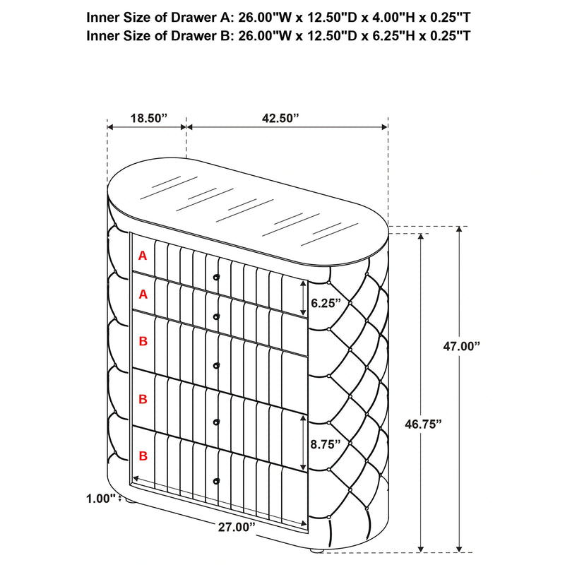 Sonya Chest of Drawers