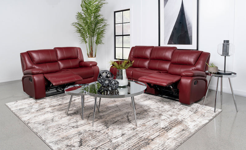 Camila Reclining Sofa Set