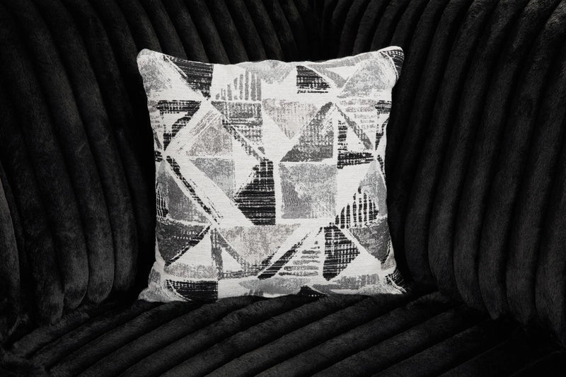Black Corduroy Power Reclining 4 Pc Sectional W/2 Wireless Charger