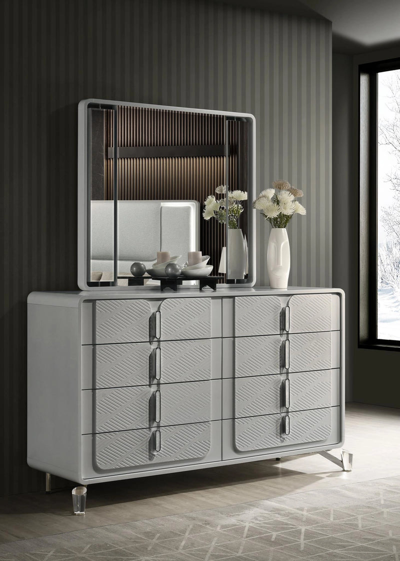 Cool Gray Dresser