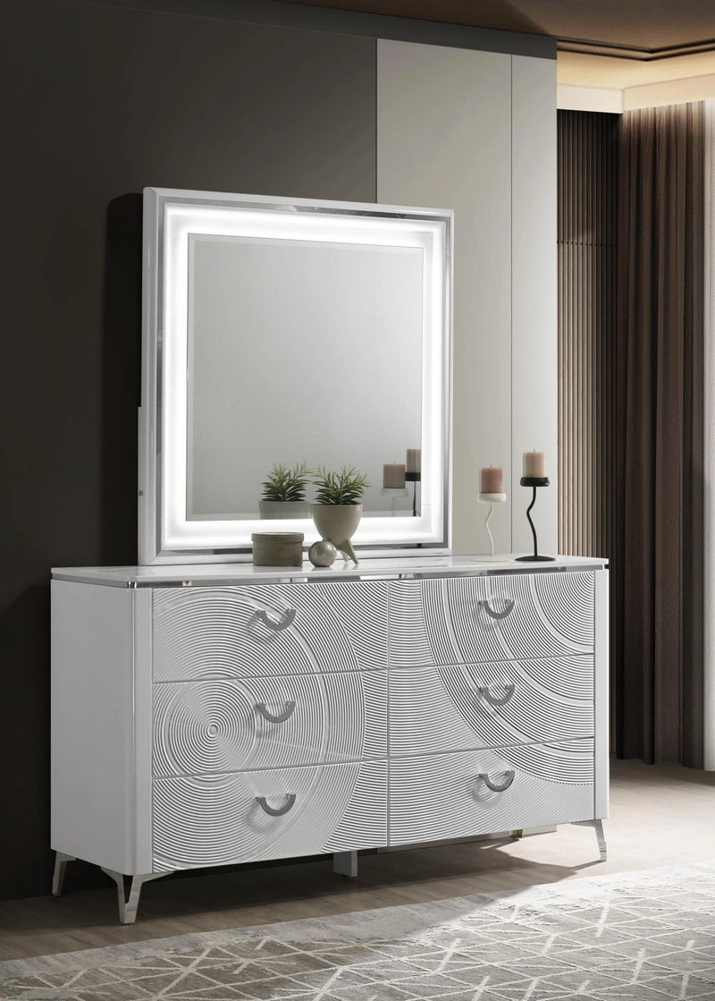 White Dresser