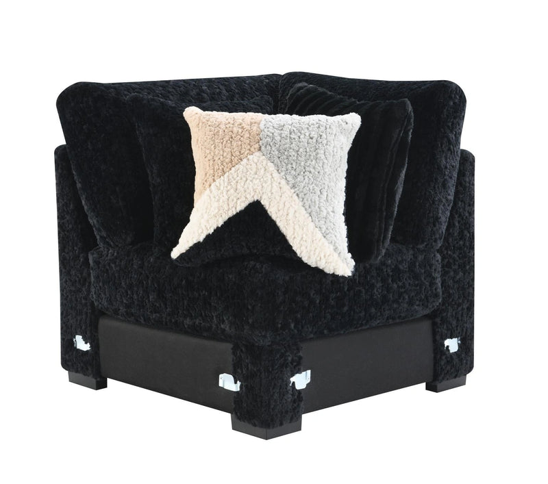 Black Corduroy Console