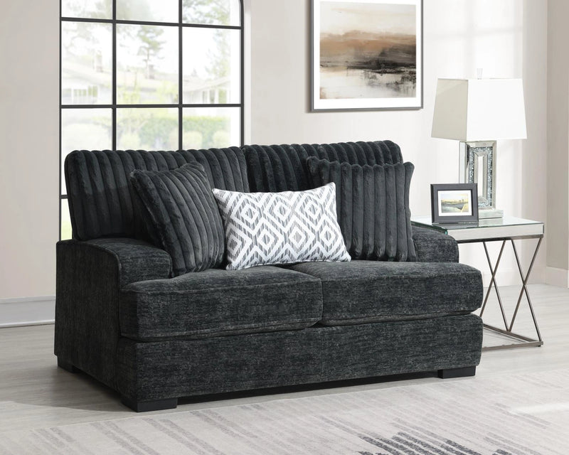 Charcoal Loveseat