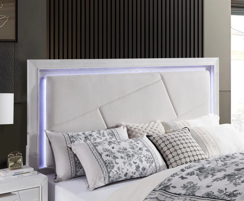 King Bed-Dresser-Mirror
