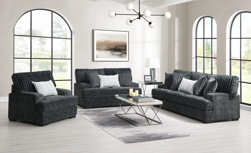 Charcoal Loveseat