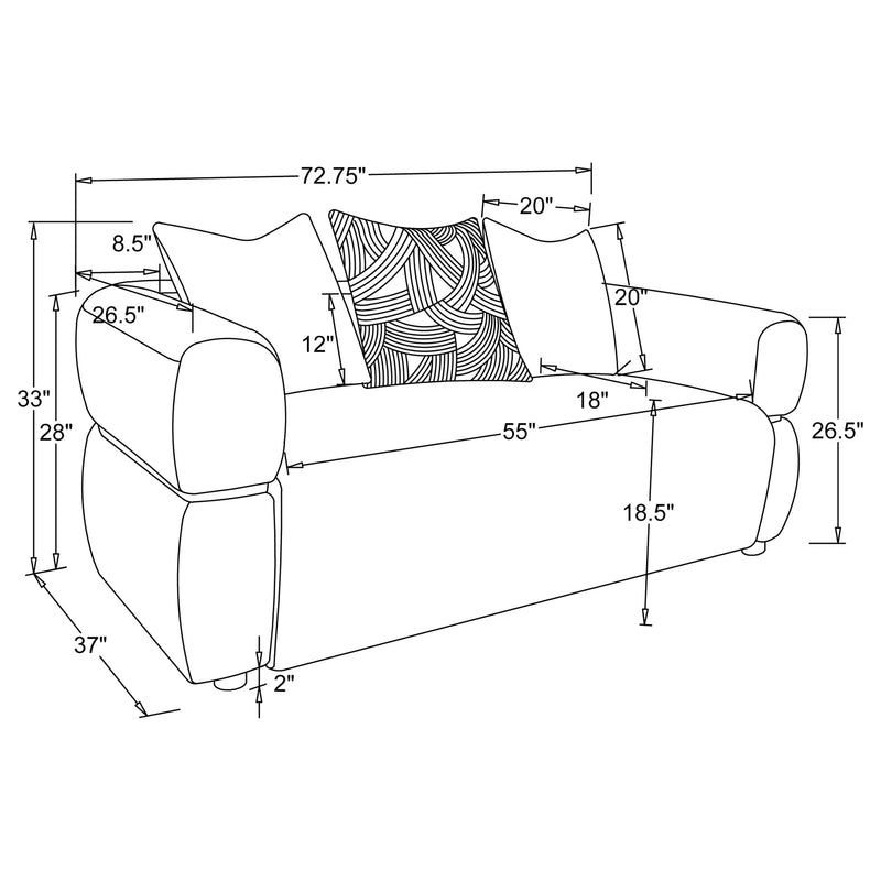Jeanette Loveseat