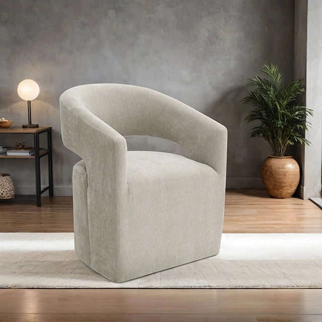 Tresa Arm Chair with Casters