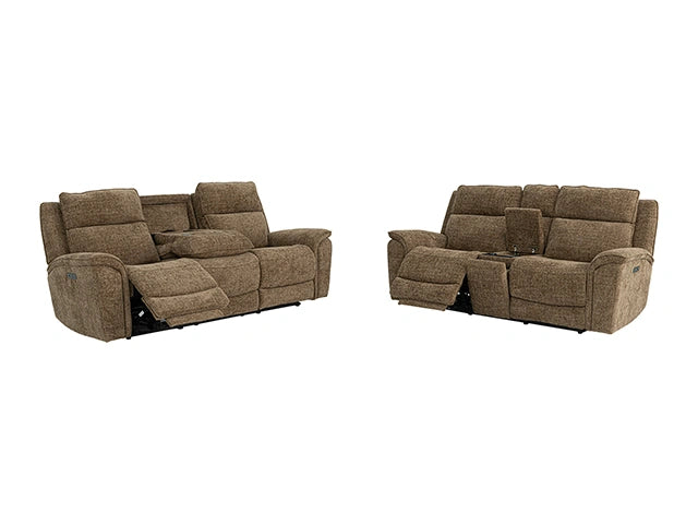 Memphis Power Sofa + Loveseat, 3D Immersive Sound