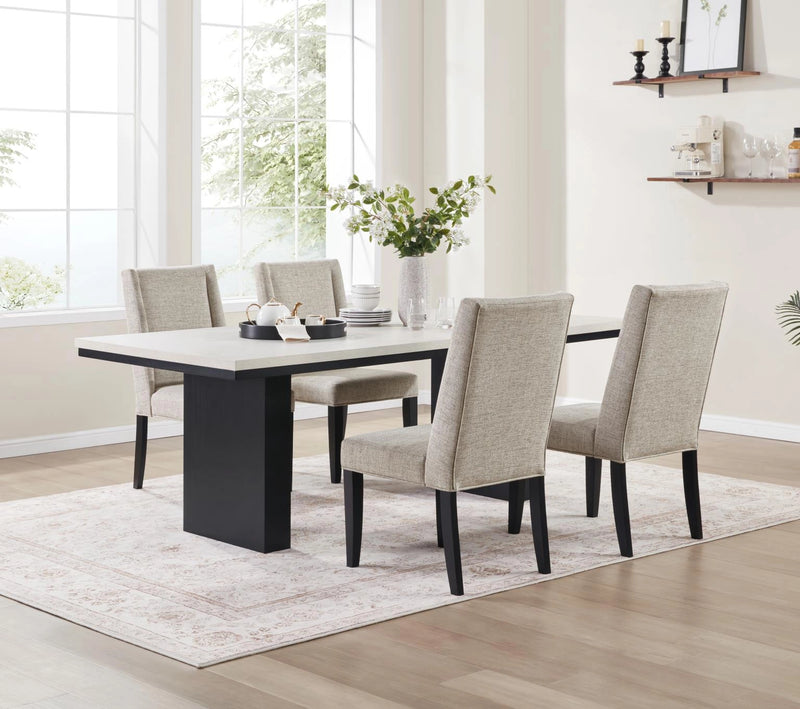 Dining Table-6 Side Chairs