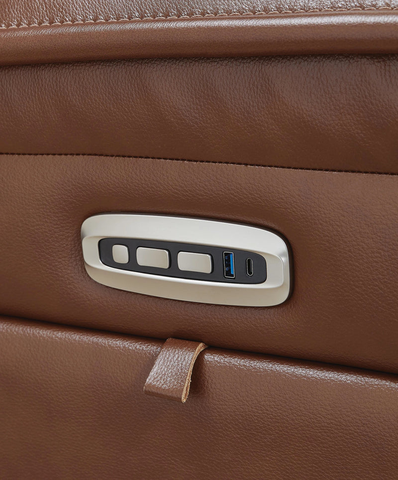 Healy Pier Power Reclining Loveseat with Console