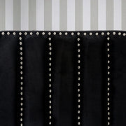 FOA East Atria bed in full, queen, Eastern king, and California king sizes with upholstered headboard