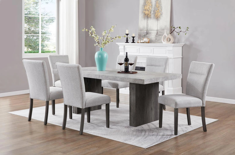 Dining Table & 4 Side Chairs