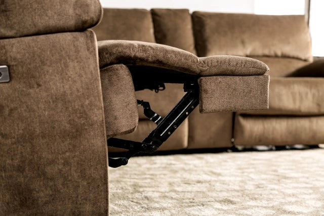 CERELIA Power Sectional, Brown