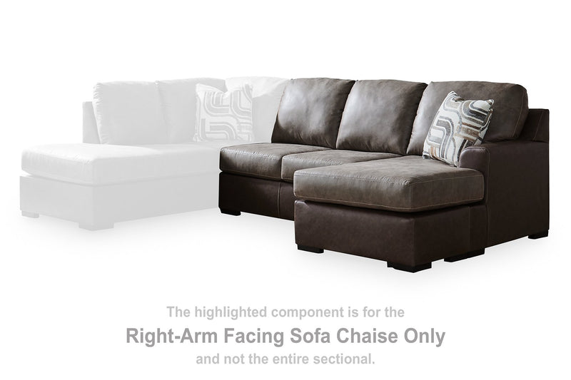 Castille Way Sectional with Chaise