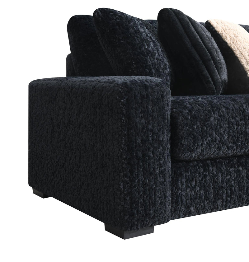 Black Corduroy Console