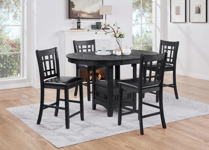 Dining Table & 4 Side Chairs