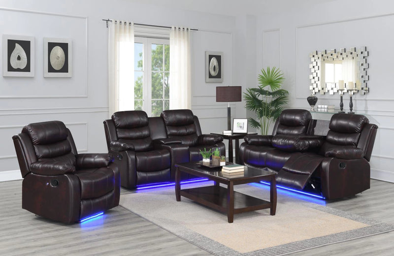 U155 Motion Sofa-Motion Loveseat
