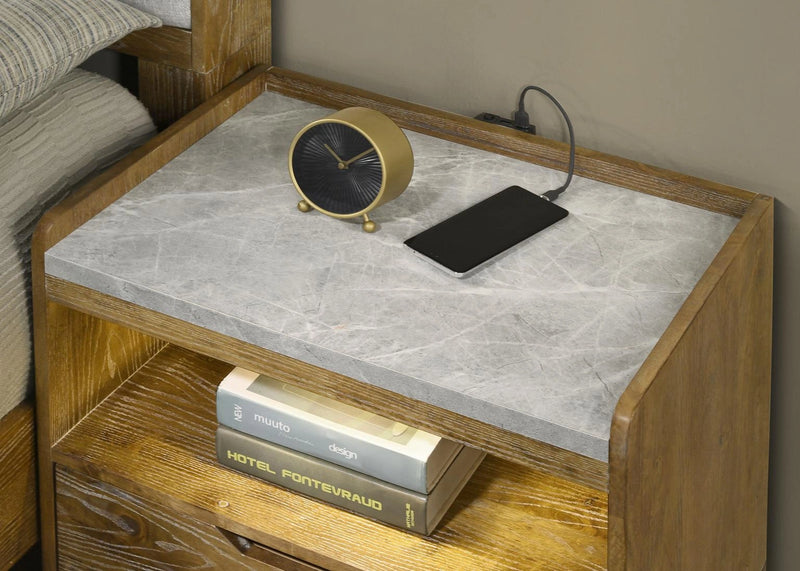 King Bed - Dresser - Mirror