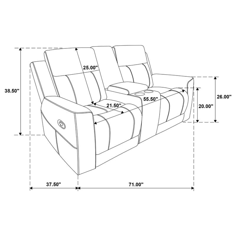 Brentwood Reclining Loveseat