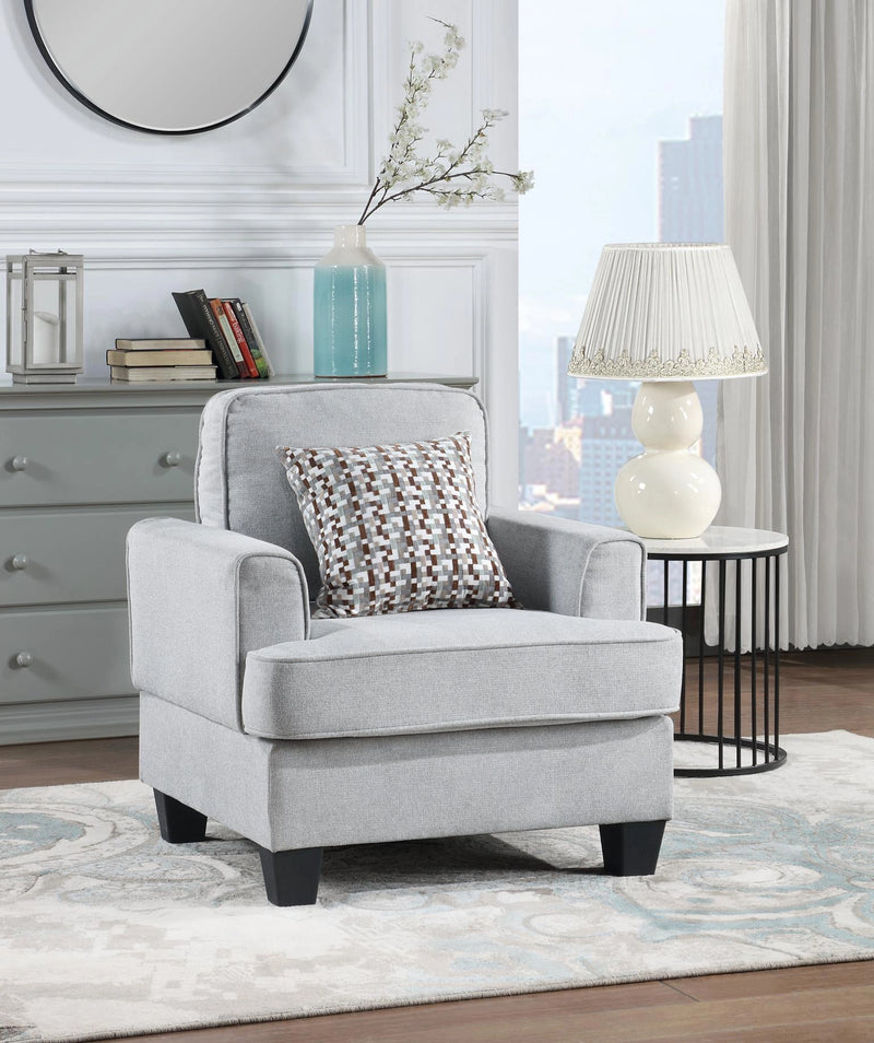 U418 Silver Chair
