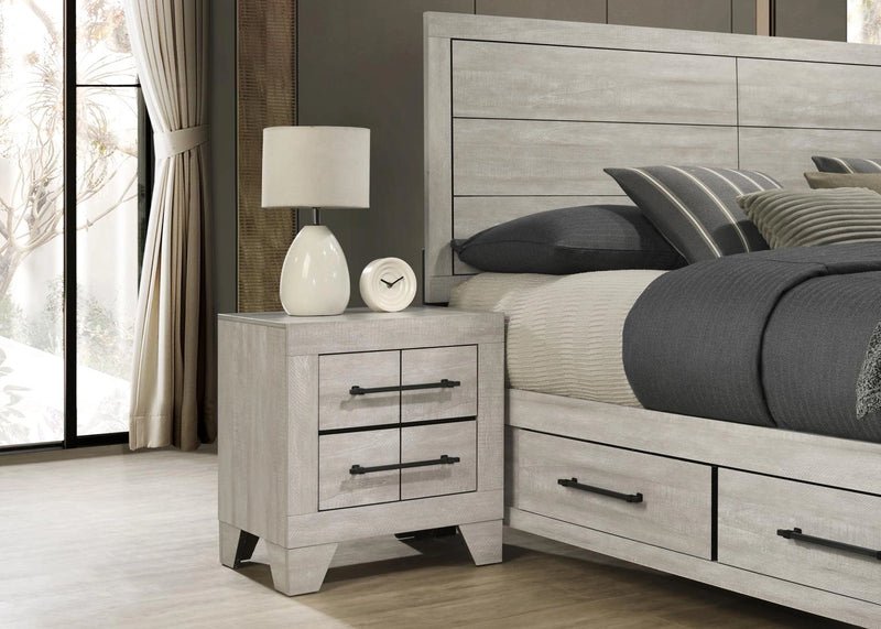 Dusty Gray Oak Night Stand