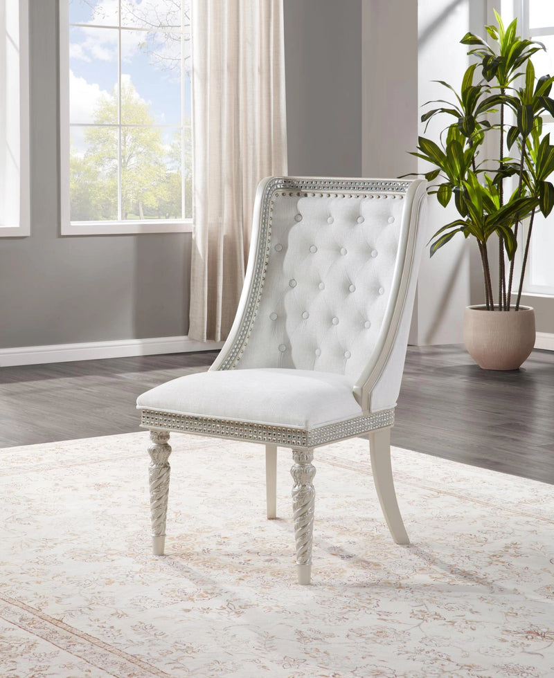 Silver Dining Table