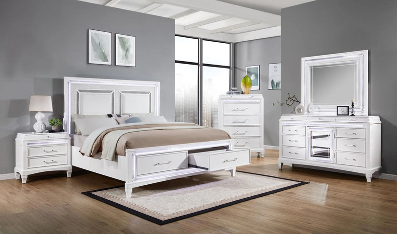 King Bed - Dresser - Mirror