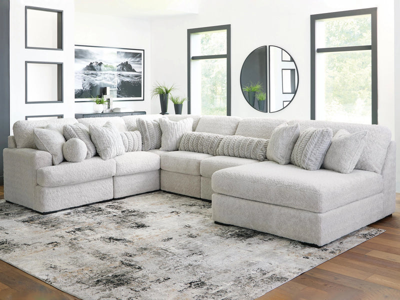 Cuddle Plush Sectional with Chaise