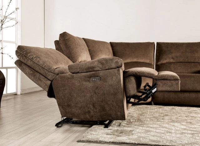 CERELIA Power Sectional, Brown