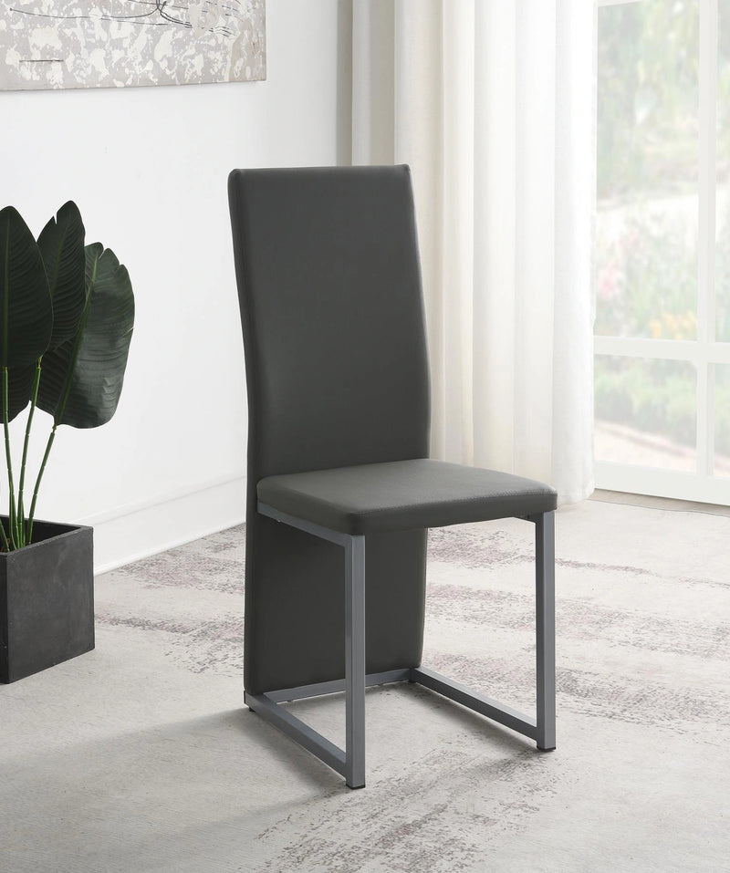 D227 Charcoal Dining Table