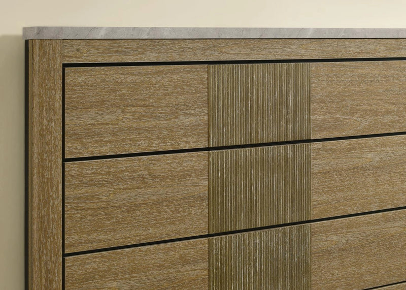 Aspen Oak Queen Bed