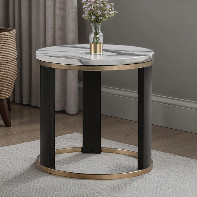 Bogor Round End Table