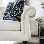 ANTOINEТTE sofa by FOA East with elegant upholstered seating and decorative tufted details