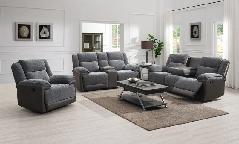 Gray Motion Loveseat