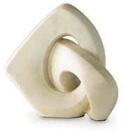 Ashley Furniture Feebs sculpture, modern decorative sculpture with abstract design, displayed on a neutral background.