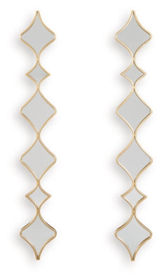 Harriswood Accent Mirror Set (Set of 2)